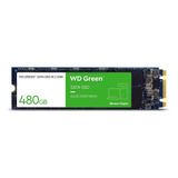 Ssd Western Digital Wd Green M.2 2280 Interface: Sata Iii De 480gb 