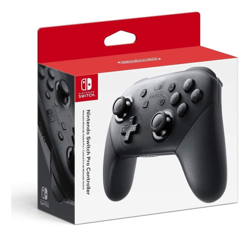 Control Inalámbrico Pro Nintendo Switch Negro Original Nuevo