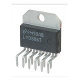 Lm3886 Circuito Integrado Amplificador Monocanal 68watt