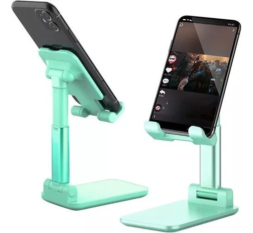 Soporte Ajustable Plegable Para Teléfono Celular Tablet 8003