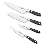 Set Cuchillo Profesional 3 Claveles Toledo X4 9-13-20-santo