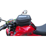 Tank Bag Maleta Moto Porta Celular Impermeable Manos Libres