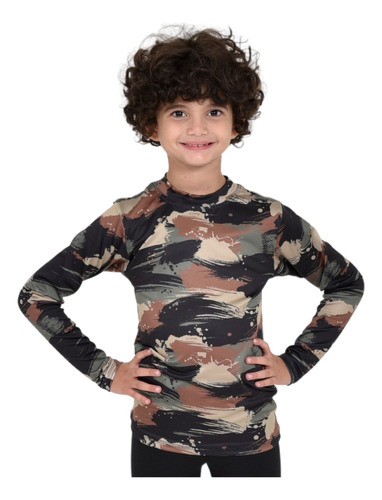 Remera Termica Primera Piel Infantil Frío Invierno