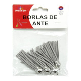 Borlas De Ante Grises 3.5cm