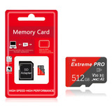 Tarjeta De Memoria 512gb Memory Card Con Adaptador Sd U3 V30