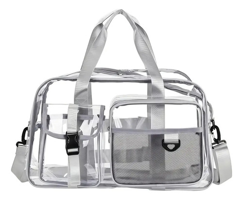 Bolsa De Viaje Deportiva Transparente De Gran Capacidad