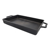 Rig Fundidos Chef Rig1085 Forma De Ferro Assadeira Retangular 40x26cm Cor Preto