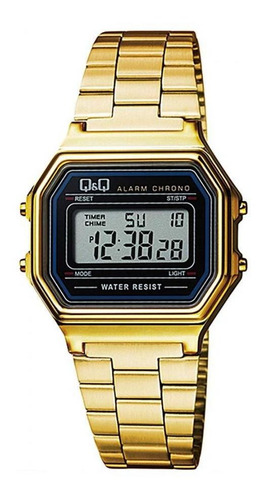 Reloj Vintage Q&q Digital Dorado By Citizen M173j003y