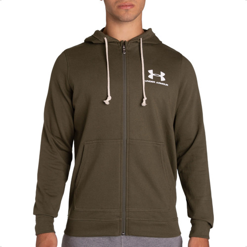 Campera Under Armour Sportstyle Terry C Capucha Training Vde