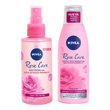 Kit Nivea Rose Care Limpieza + Hidratación 