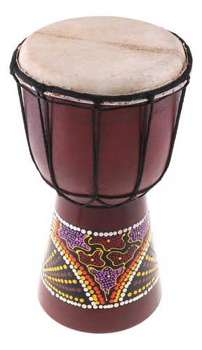 Instrumento De Percussão Drum 6 Em African Djembe Musical