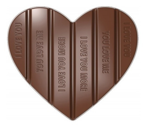Molde Para Tabletas De Chocolate World Corazón 12044cw
