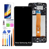 Pantalla Lcd Para Samsung A12 A125m A125f Con Marco Original