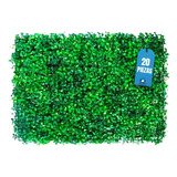 Muro Verde Follaje Artificial Sintético  20 Pzs