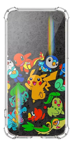 Carcasa Sticker Pokemon D1 Para Todos Los Modelos LG