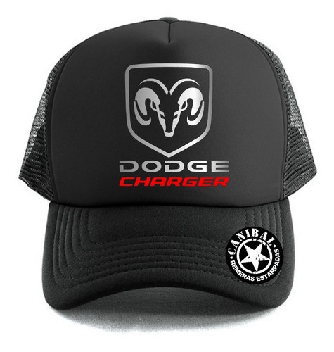 Gorras Trucker Dodge Charger Remeras Estampadas Canibal