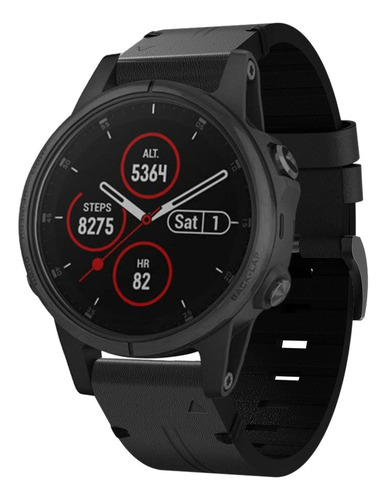 Correa De Reloj De Cuero For Garmin Fenix 5s Plus