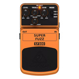 Pedal Guitarra Behringer Super Fuzz Sf300 Laranja