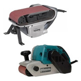 Lixadeira De Cinta Manual Makita 940w 100mm X 610mm Com Lixa