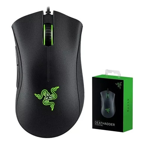 Mouse Gamer Razer Deathadder Essential 6400dpi Cor Preto