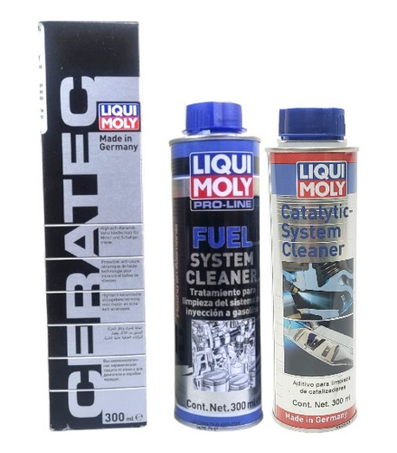 Kit Liqui Moly Ceratec Catalytic System & Fuel System Cleane