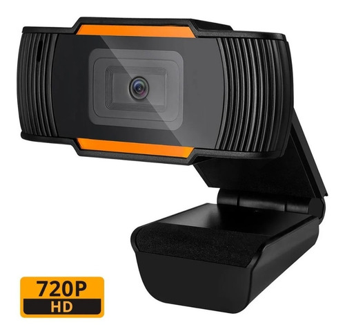 Webcam Usb Hd 720p Camera Home Office C/ Microfone Not E Pc