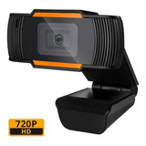 Webcam Usb Hd 720p Camera Home Office C/ Microfone Not E Pc