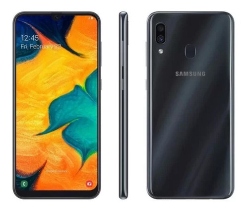 Usado: Samsung Galaxy A30 64gb Preto Bom - C.store