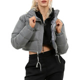 Chaqueta De Mujer Puffer Cold Nylon Impermeable Para Nieve