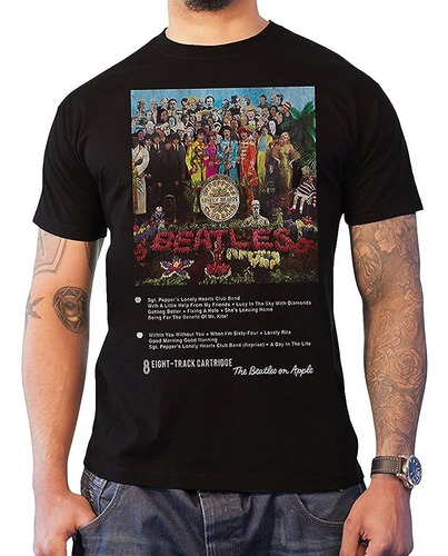 Remera The Beatles  Sgt Pepper Importada