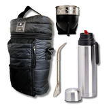 Set Matero Termo Manija Mate Imperial Bombilla Alpaca Bolso