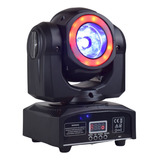 Cabeza Movil Led Robotica Luz Dj Beam Dmx Aro Led Rgbw 