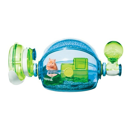 Hamstera Acrilica Habitrail Ovo - Home Azul Edicion