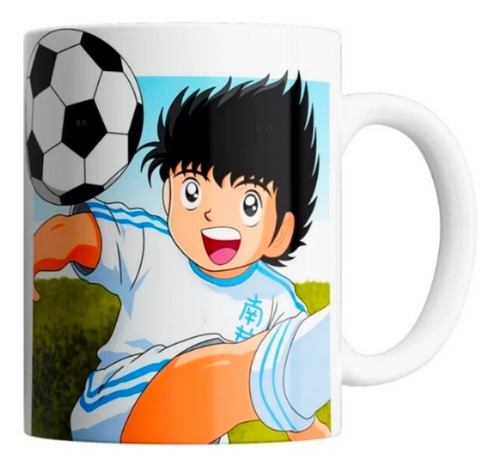 Mug Pocillo Taza Café Té Capitán Tsubasa Supercampeones 