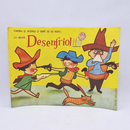 Secante Antiguo Publicidad Desenfriol Desenfriolito Farmacia