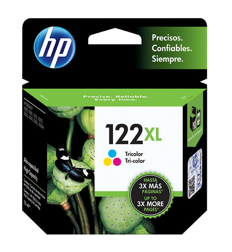 Cartucho De Tinta Hp 122xl Tricolor Original 