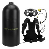 Kit De Respiración Submarina, Tanque De Buceo Portátil De 3