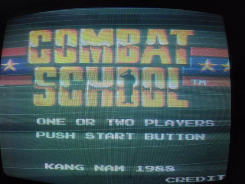 Arcade Combat School ( Placa)