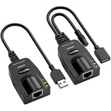 Extensor Usb 2.0 A Rj45 Sobre Cat5e/cat6/cat7 Hasta 100m.