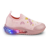 Zapatillas Bibi Space Wave 3.0 Niñas Luz Led Elastizadas