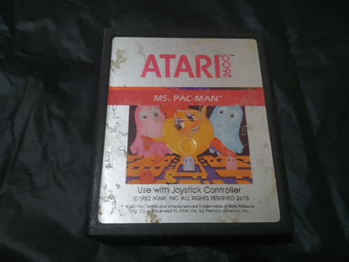 Atari 2600, Ms. Pac Man. Juego Original 1982