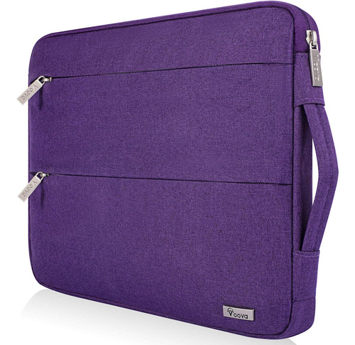 Funda Para Notebook Voova, Color Purpura, Lisa, Impermeable