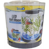 Tetra Led Half Moon Betta Kit Pecera Con Luz Pequeños Peces