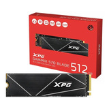 Ssd Xpg S70 Blade 512gb Para Pc E Ps5 Agammixs70b-512g-cs