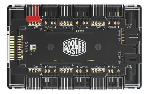 Coolermaster Argb - Hub Pwm De 4 Pines De 1 A 6 Puertos Para