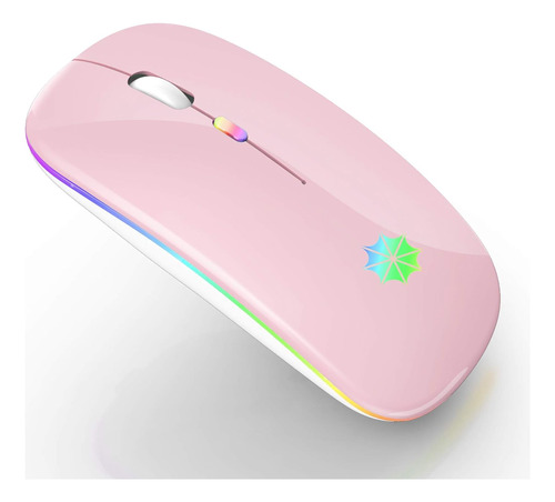 Ratón Peibo, Bluetooth/recargable/rosa