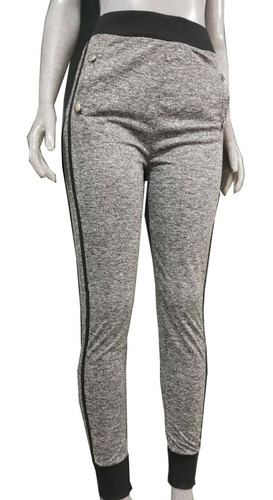 Jogger Tipo Pants Afelpado Ligero Tela Ajustable Para Dama