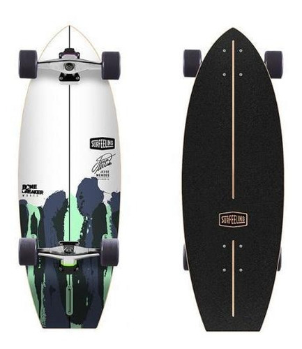 Skate Simulador De Surf Surfeeling Jesse Mendes - Blue