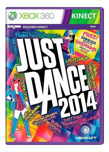 Jogo Just Dance 2014 Xbox 360 Midia Fisica - Original