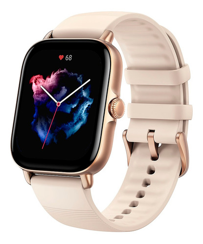 Reloj Smartwatch Xiaomi Amazfit Gts 3 Ivory White Fact A-b